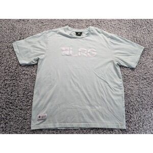 LRG Lifted Research Group Shirt Men Medium Blue Hip Hop Tee Streetwear Casual